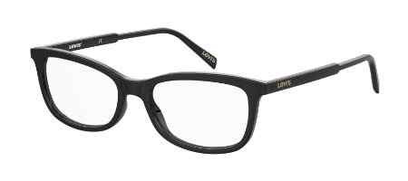 Levi's LV 1017 Eyeglasses, 0807 BLACK
