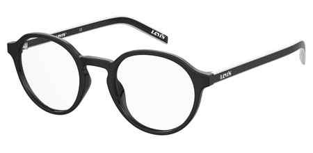 Levi's LV 1023 Eyeglasses, 0807 BLACK