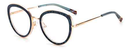 Missoni MIS 0043 Eyeglasses, 0ZI9 TEAL