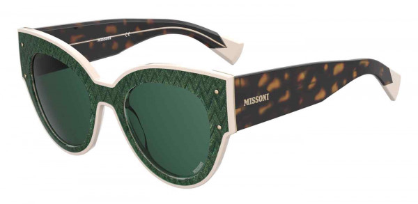 Missoni MIS 0063/S Sunglasses, 0P8J GREEN HAVANA