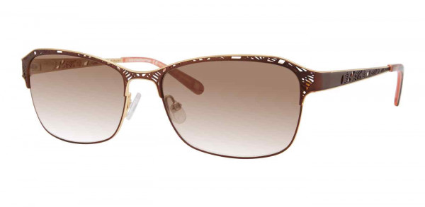 Liz Claiborne L 577/S Sunglasses, 009Q BROWN