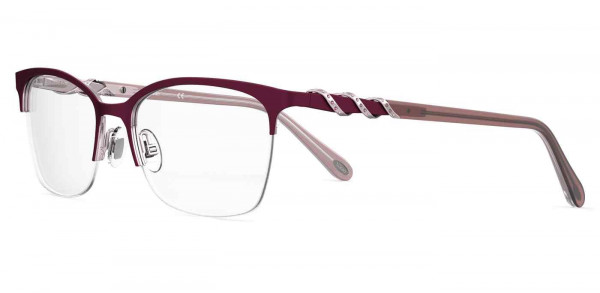 Safilo Emozioni EM 4412 Eyeglasses, 02S4 PLUM PINK