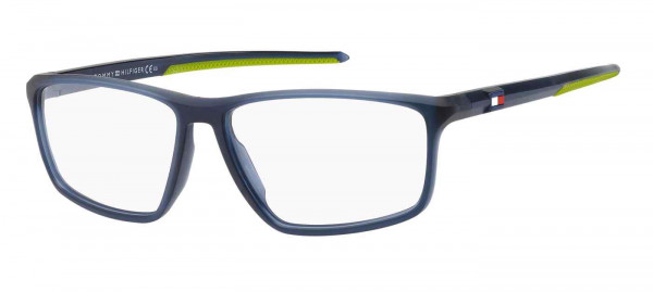 Tommy Hilfiger TH 1834 Eyeglasses, 0FLL MATTE BLUE
