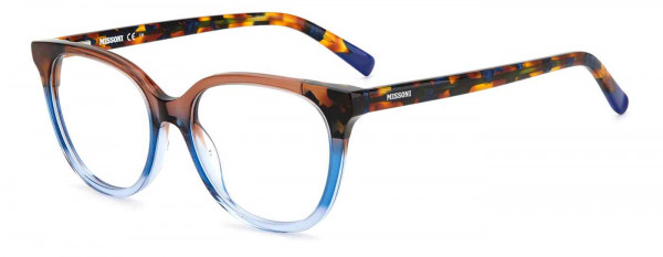 Missoni MIS 0100 Eyeglasses, 0IPA BROWN BLUE