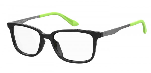 UNDER ARMOUR UA 9006 Eyeglasses, 07ZJ BLACK GREEN