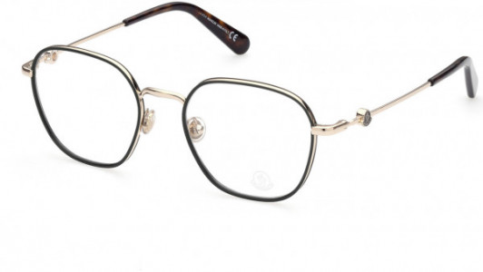 Moncler ML5125 Eyeglasses, 032 - Pale Gold