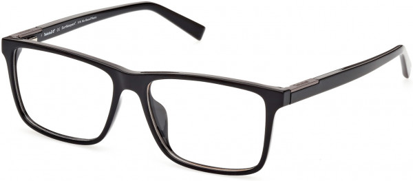 Timberland TB1759-H Eyeglasses, 001 - Shiny Black / Shiny Black
