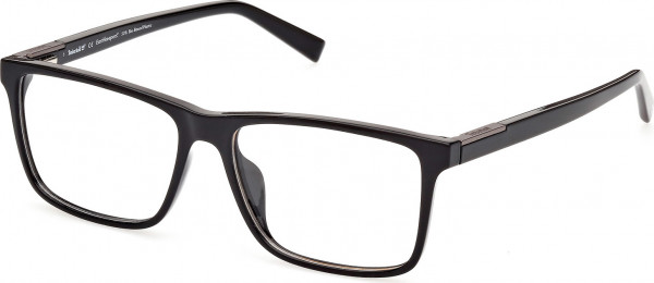 Timberland TB1759-H Eyeglasses, 001 - Shiny Black / Shiny Black