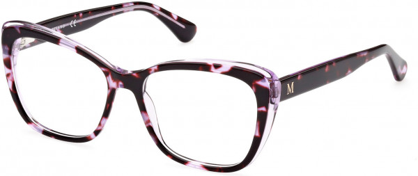 GUESS by Marciano GM0378 Eyeglasses, 083 - Violet/other