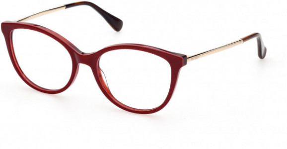 Max Mara MM5027 Eyeglasses, 066 - Shiny Red
