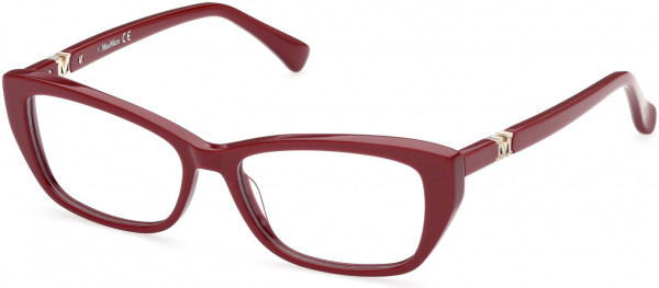 Max Mara MM5035 Eyeglasses, 066 - Shiny Red