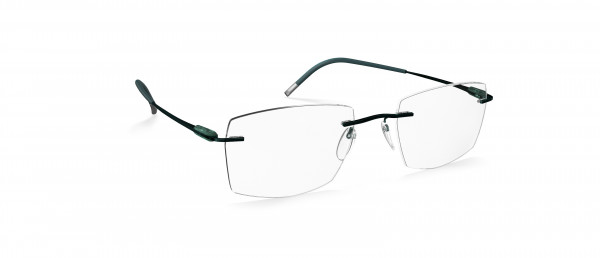 Silhouette Purist LF Eyeglasses, 5540 Serene Green