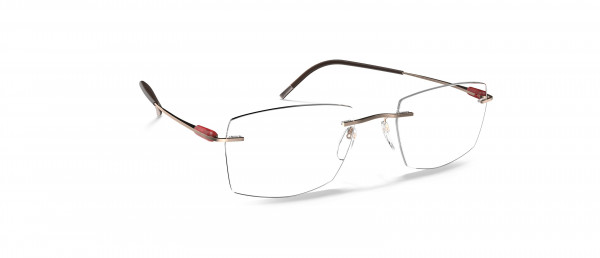 Silhouette Purist LF Eyeglasses, 6140 Papaya