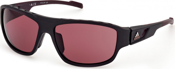 adidas SP0045 Sunglasses, 02S - Matte Black / Black/Monocolor