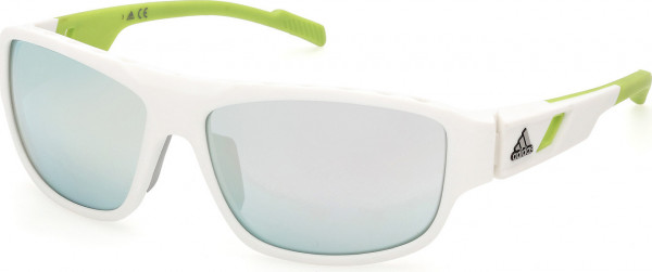 adidas SP0045 Sunglasses, 24C - Matte Grey / Matte Light Yellow