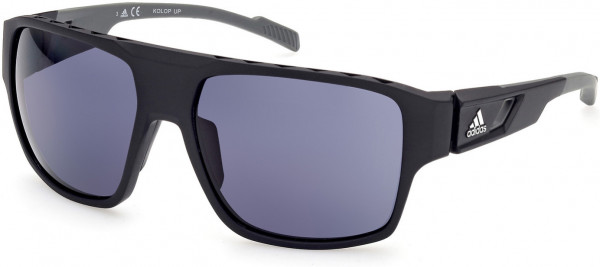adidas SP0046 Sunglasses, 02A - Matte Black / Smoke