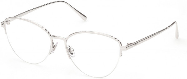 Omega OM5029 Eyeglasses, 018 - Shiny Rhodium