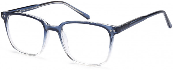 4U US111 Eyeglasses, Blue Clear