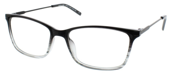 Aspire BETTER Eyeglasses, Black Horn Fade