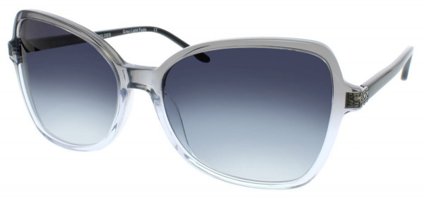 BCBGMAXAZRIA BEWILDER Sunglasses, Grey Light Fade