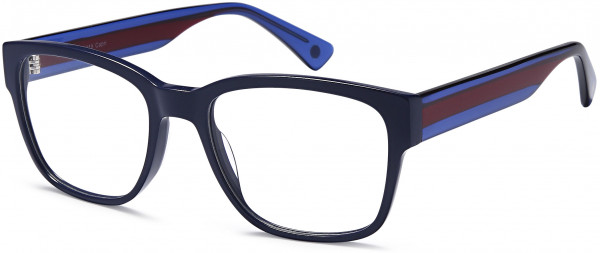Di Caprio DC219 Eyeglasses, Blue Red