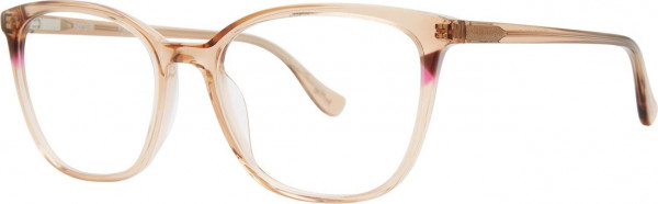 Kensie Fleek Eyeglasses, Blush Crystal