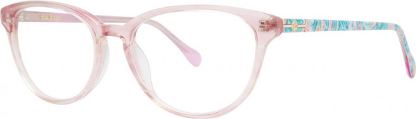 Lilly Pulitzer Adler Eyeglasses, Prosecco Pink