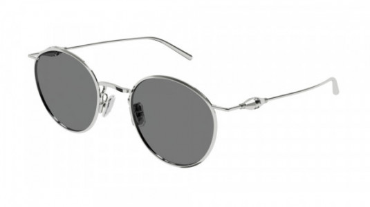 Boucheron BC0126S Sunglasses, 003 - WHITE with GREY lenses