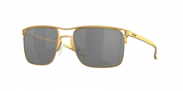 Oakley OO6048 HOLBROOK TI Sunglasses, 604807 HOLBROOK TI SATIN GOLD PRIZM B (GOLD)