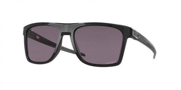 Oakley OO9100 LEFFINGWELL Sunglasses, 910001 LEFFINGWELL BLACK INK PRIZM GR (BLACK)