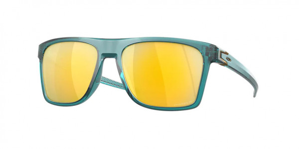 Oakley OO9100 LEFFINGWELL Sunglasses, 910006 LEFFINGWELL MATTE ARTIC SURF P (BLUE)
