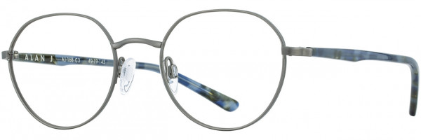 Alan J Alan J 168 Eyeglasses, 3 - Graphite / Blue Quartz