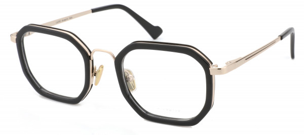 Di Caprio DC505 Eyeglasses, Black Gold