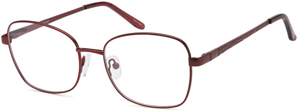 Peachtree PT105 Eyeglasses, Burgundy