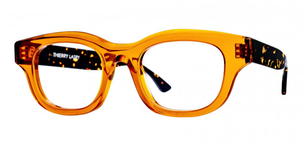 Thierry Lasry EMPIRY Eyeglasses, Translucent Mustard Yellow