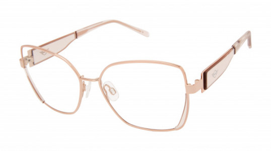 MINI 761012 Eyeglasses, Rose Gold/Blush - 50 (RGD)