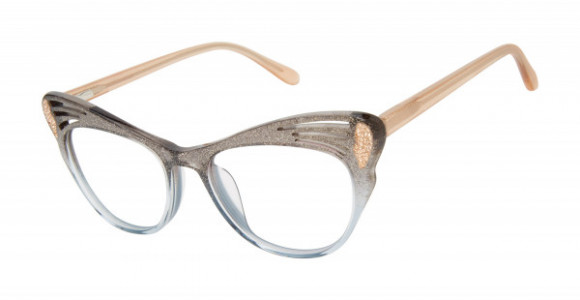 Lulu Guinness LK037 Eyeglasses, Grey (GRY)
