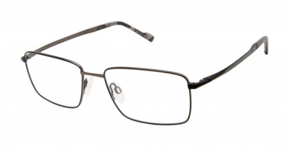 TITANflex 827064 Eyeglasses, Black/Dark Gunmetal - 10 (BLK)