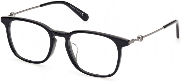 Moncler ML5137-D Eyeglasses, 005 - Black/other