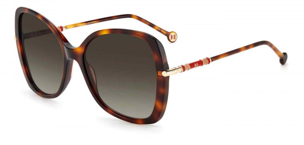 Carolina Herrera CH 0025/S Sunglasses, 005L HAVANA