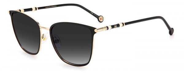 Carolina Herrera CH 0030/S Sunglasses, 0RHL GOLD BLACK