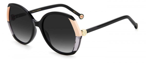 Carolina Herrera CH 0051/S Sunglasses, 0KDX BLACK NUDE