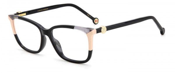 Carolina Herrera CH 0055 Eyeglasses, 0KDX BLACK NUDE
