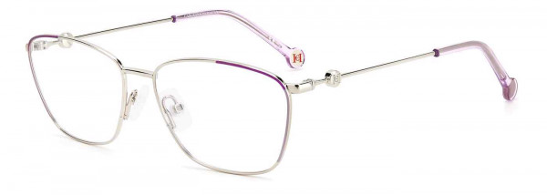 Carolina Herrera CH 0060 Eyeglasses, 0S9E GOLD VIOLET