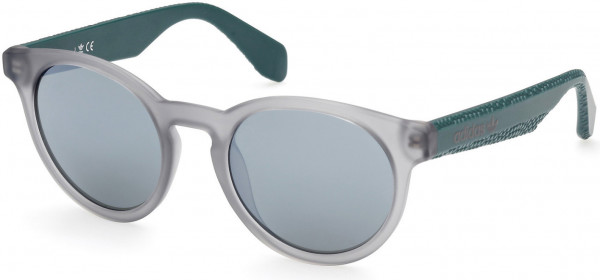 adidas Originals OR0056 Sunglasses, 20Q - Grey/other / Green Mirror