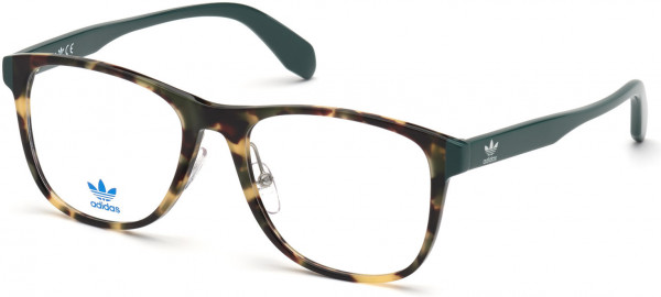 adidas Originals OR5002-H Eyeglasses, 055 - Havana/ Green