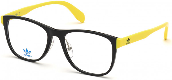 adidas Originals OR5002-H Eyeglasses, A01 - Shiny Black / Smoke Lenses