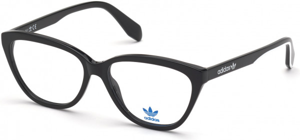 adidas Originals OR5013 Eyeglasses, 001 - Shiny Black