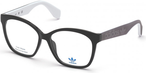 adidas Originals OR5017 Eyeglasses, 001 - Shiny Black
