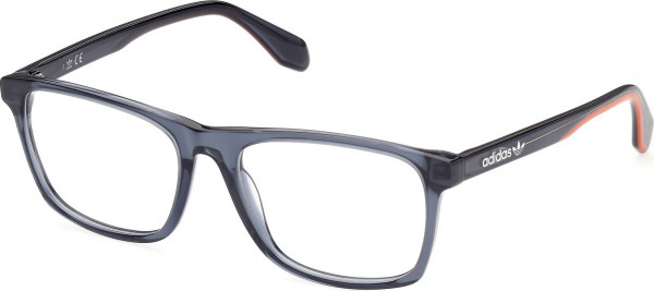 adidas Originals OR5022 Eyeglasses, 092 - Matte Blue / Blue/Monocolor